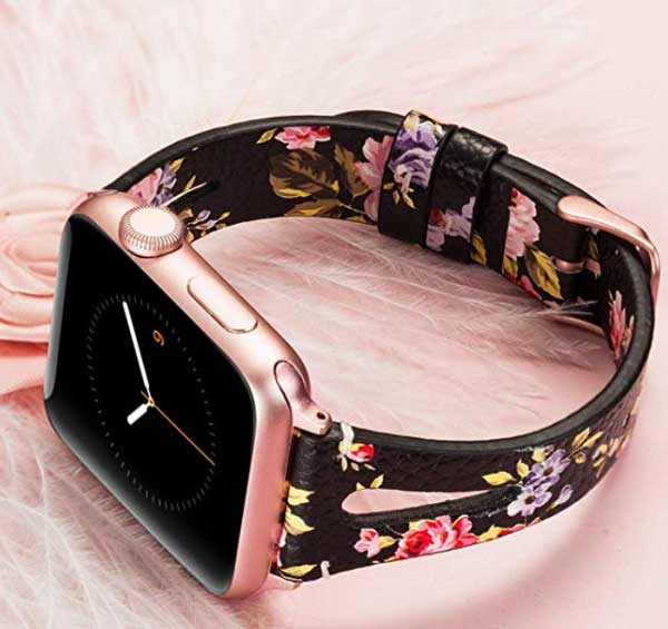 Bestes Apple Watch Armband mit Blumenmuster von 2021 (aktualisiert)