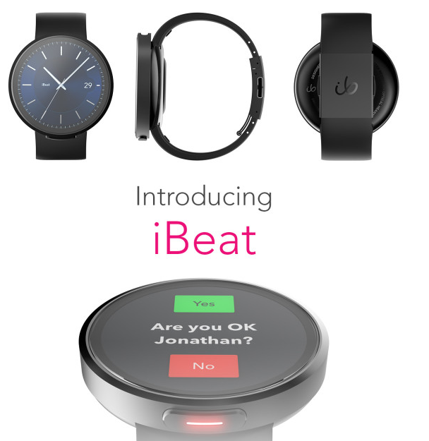 iBeat Life Smartwatch – Überwacht Ihre Herzfrequenz ohne Unterbrechung