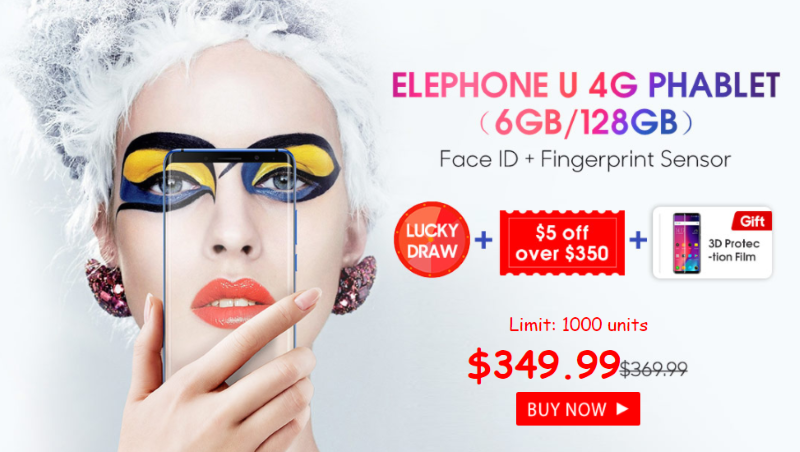 Elephone U 4G und Elephone Pro Amazing Deal [Gutscheincode im Inneren]