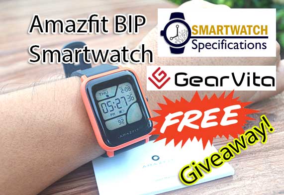 Amazfit BIP Smartwatch Internationales Gewinnspiel!