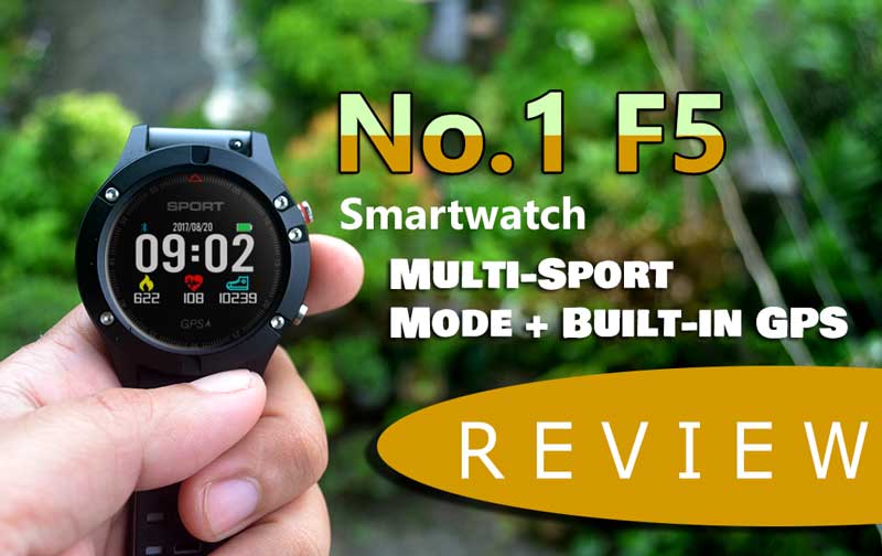 No.1 F5 Smartwatch Review – Multi-Sport-Modus + integriertes GPS