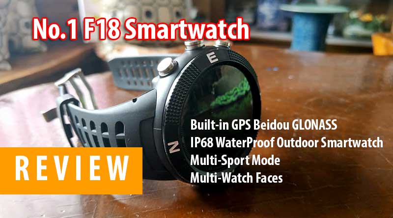 [Rezension] Nr. 1 F18 Smartwatch