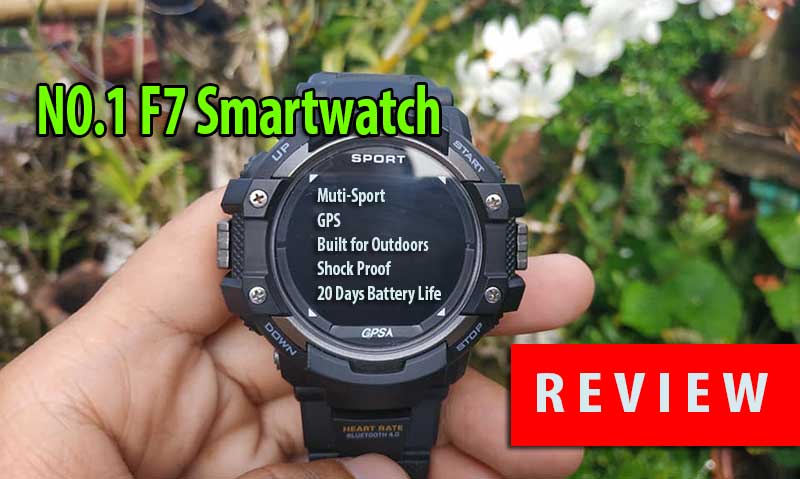 [Rezension] Nr. 1 F7 – Multi-Sport-GPS-Smartwatch