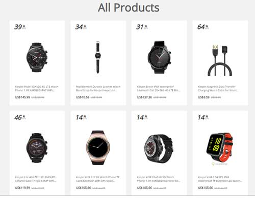 10% RABATT auf KOSPET Smartwatch bei Banggood.com