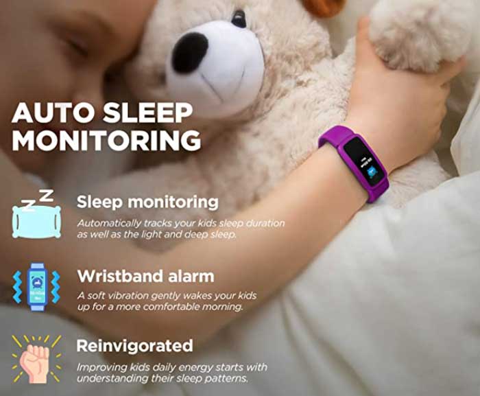 Biggerfive Fitness Tracker – Vigor Kids Modell, Funktionsüberblick
