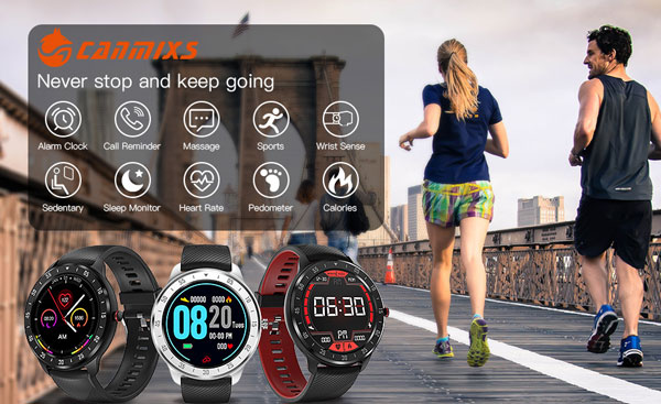 CanMixs Smartwatch Modell Z06 – Funktionsüberblick
