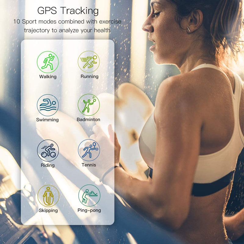 Coulax-Smartwatch-GPS-Funktion