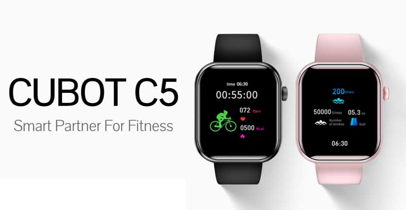 Cubot C5 Smartwatch – Eine leichte Fitness-Smartwatch