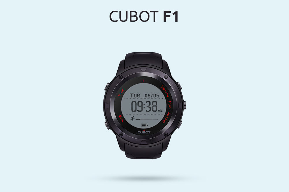 Cubot F1 Smartwatch – Sportliche Outdoor-Smartwatch