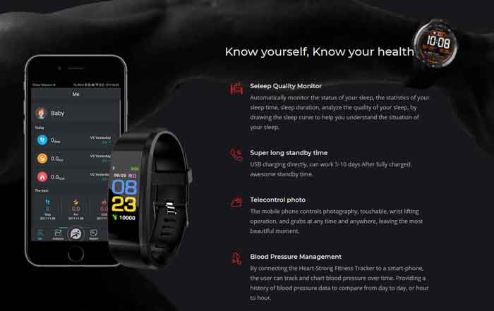 HeartStrong Fitness Tracker – Erste Überprüfung seines Funktionsangebots