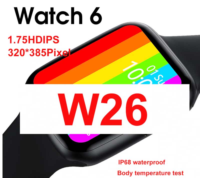 IWO W26 Smartwatch, das Watch 6 Upgrade -Überprüfung der Funktionen