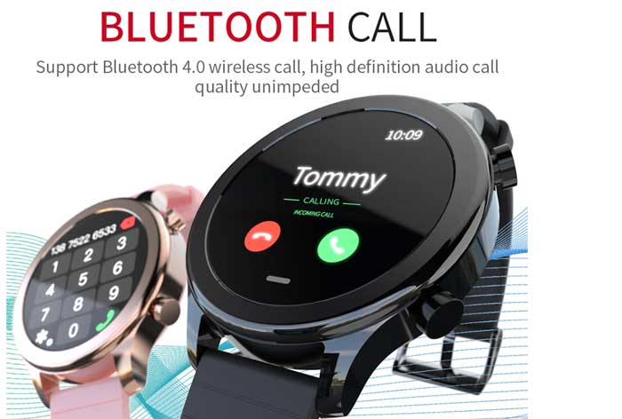 LOKMAT Time Smartwatch – Einfache, minimalistische klassische Smartwatch