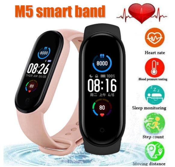 M5 Smartband – Günstiger Fitness-Tracker, Funktionsüberblick