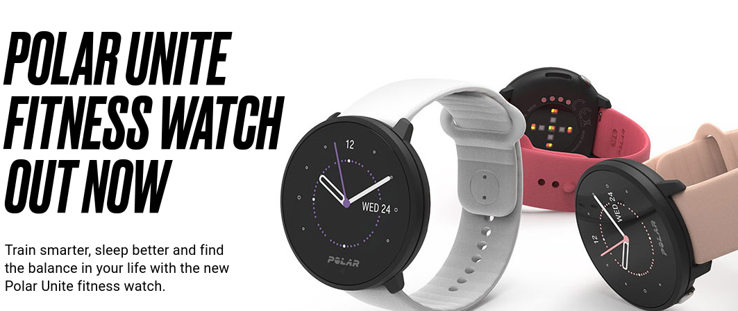Polar Unite Smartwatch, leicht, geladen – Funktionsüberblick