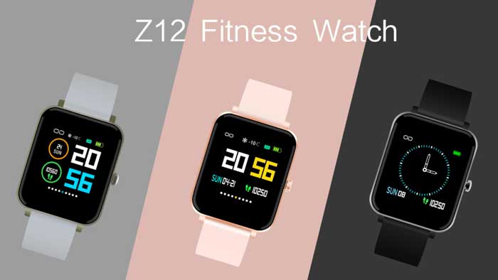 Shirajo Smartwatch Modell Z12 – Eine Fitness-Smartwatch