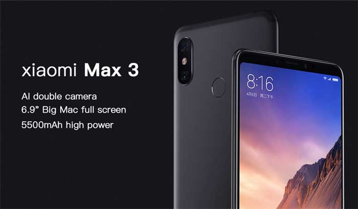 Xiaomi Mi Max 3 64 GB – Gutscheincode