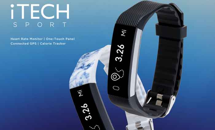 iTech Sport Fitness Tracker – Funktionsüberblick, schlank und leicht