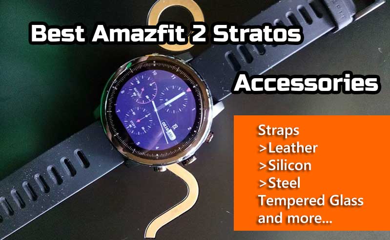 Bestes Zubehör für Amazfit 2 Stratos – Displayschutzfolie, Riemen, gehärtetes Glas usw.