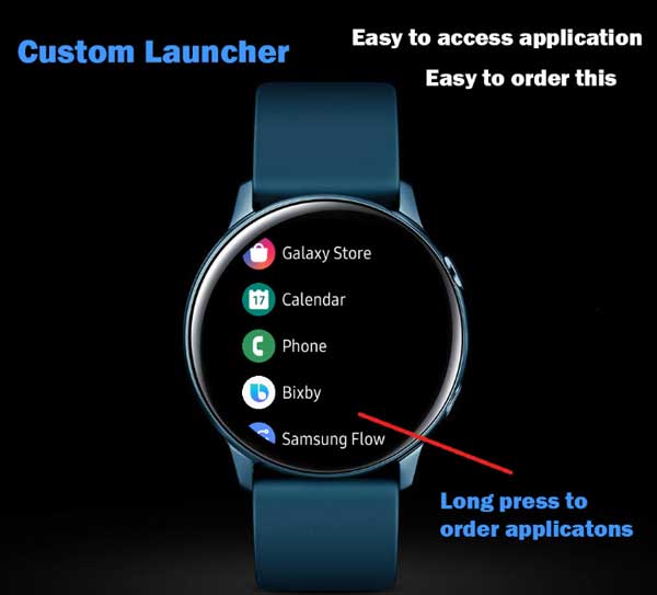 Benutzerdefinierter App-Launcher