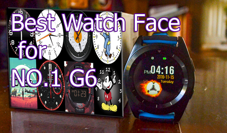 [Download] Beste VXP-Zifferblätter für NO.1 G6 und andere Arten von Smartwatches