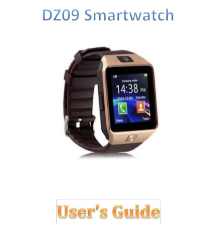 [Herunterladen] DZ09 Smartwatch Benutzerhandbuch PDF QR Codes .apk Dateien