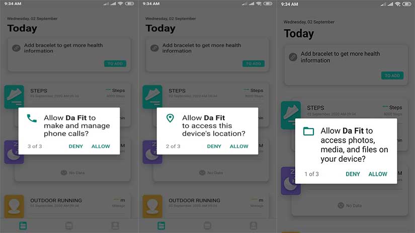 So verbinden/koppeln Sie die App mit von Da Fit unterstützten Smartwatches