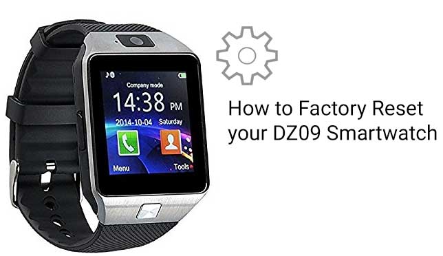 So setzen Sie Ihre DZ09 Smartwatch auf die Werkseinstellungen zurück
