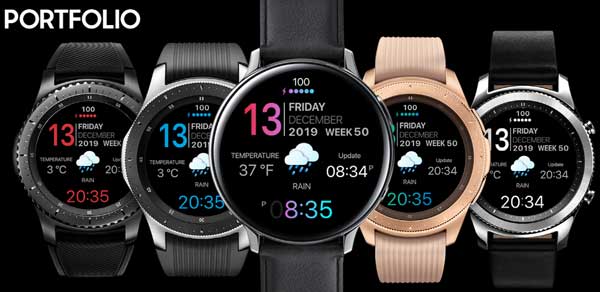 Neueste Galaxy Watch Active/Active 2 Zifferblätter Dezember 2021-2021