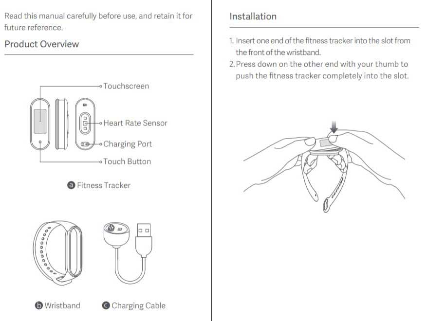 Xiaomi Mi Band 5 Benutzerhandbuch