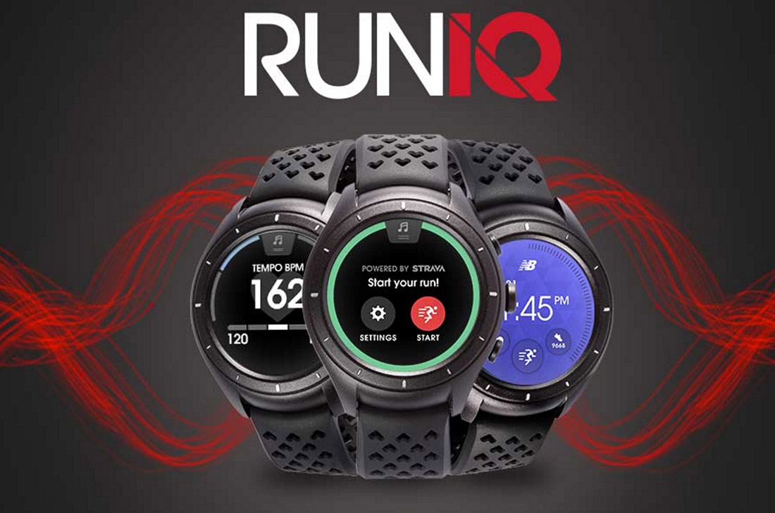 New Balance RunIQ Smartwatch auf der CES 2017 vorgestellt