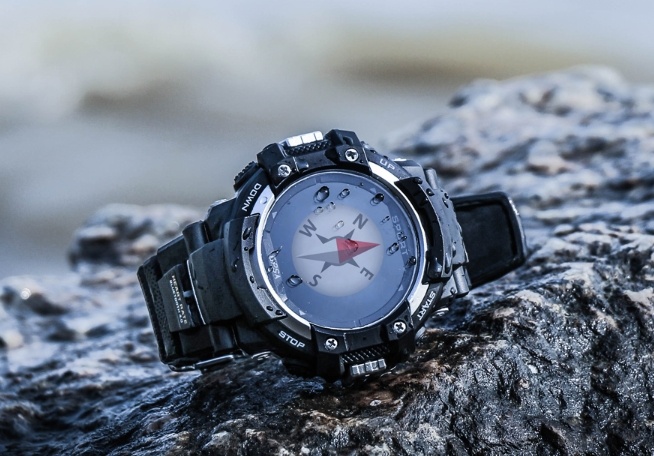 No.1 F7 – Robuste Outdoor-GPS-wasserdichte Smartwatch