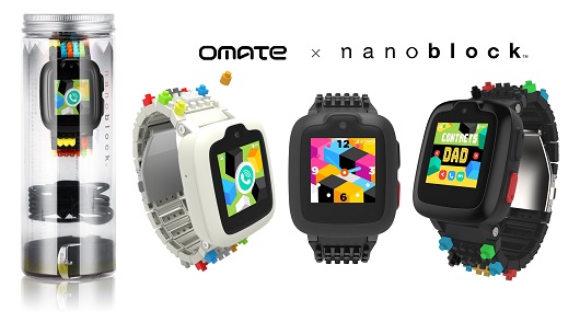 Omate X NanoBlock Kids Smartwatch –mit gesicherter End-to-End-VPN-Sicherheit