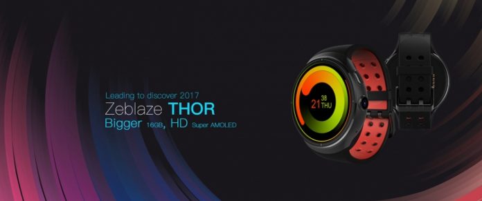 Zeblaze veröffentlichte eine kreisförmige Smartwatch namens Thor