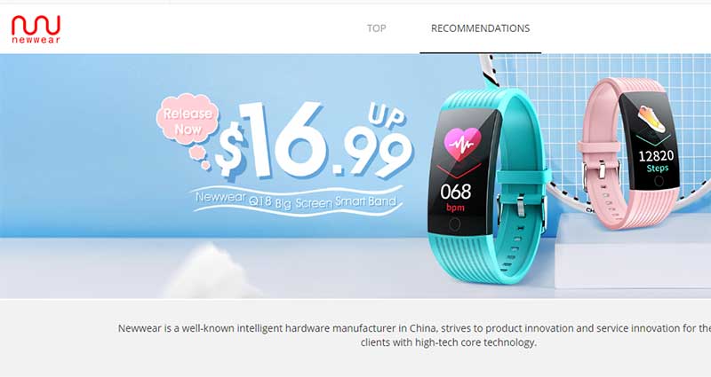 10% RABATT auf Newwear Smartwatch
