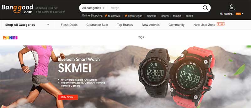 20% Rabatt auf SKMEI Smartwatch bei Banggood.com