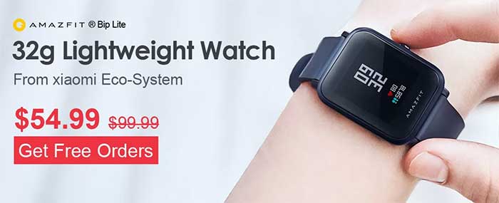 Amazfit BIP Lite Funktionen und Spezifikationen + Gutscheincode