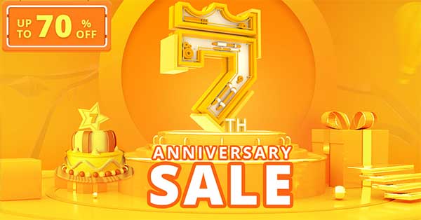 Geekbuying-Angebot zum 7. Jubiläum! Inklusive Smartwatches