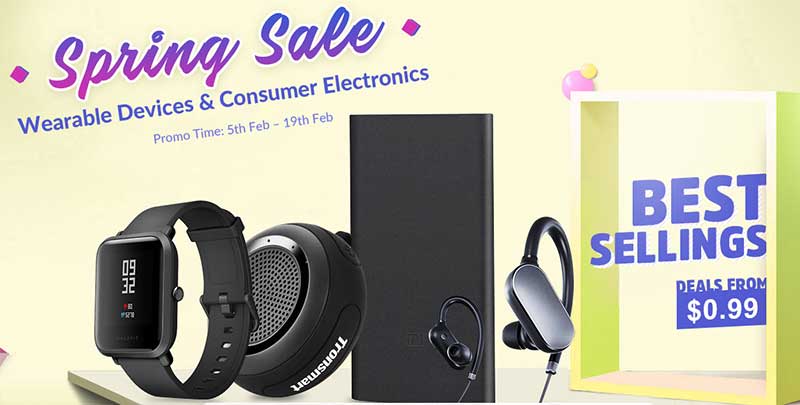 Geekbuying Spring Sale Festival – Wearable Devices sind im Angebot!