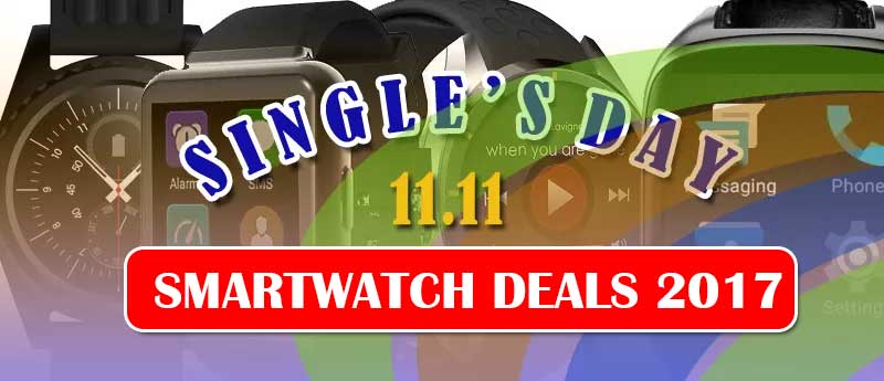 Singles Day 11.11 Angebote für Smartwatches und Smartbands 2017