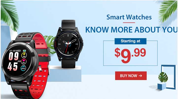 Smartwatches-Verkauf bei Banggood.com